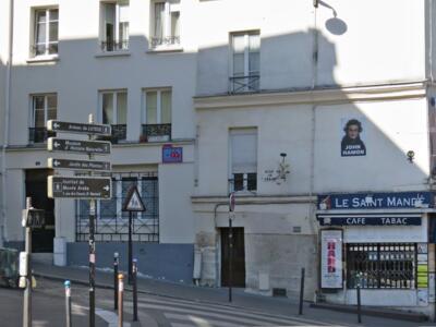 PA_781, Space Invader on 43 Rue Linné — Street art by Invader in Paris