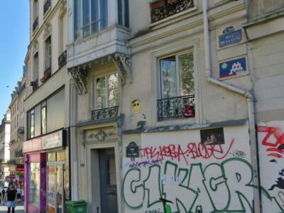 PA_859, Space Invader de la rue de la Lune — Street art de Invader à Paris
