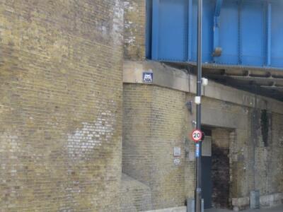 LDN_130, Space Invader on Southwark Street — Street art by Invader in London