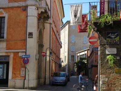 RA_06, Space Invader de Via Mentana — Street art de Invader à Ravenna