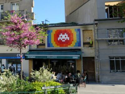 PA_1174, Space Invader de la rue des Fonds-Verts — Street art de Invader à Paris