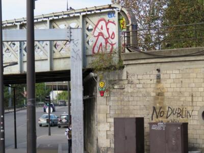 PA_1169, Space Invader de l'avenue de la Porte de la Chapelle — Street art de Invader à Paris