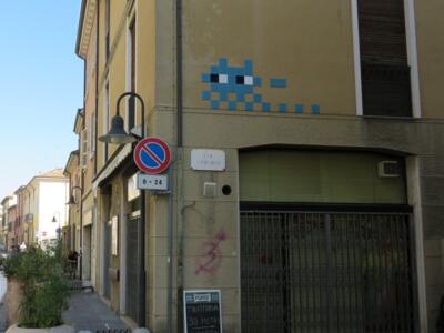 RA_39, Space Invader de Via Cerchio — Street art de Invader à Ravenna