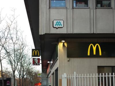 PA_1179, Space Invader on 213 boulevard Vincent Auriol — Street art by Invader in Paris