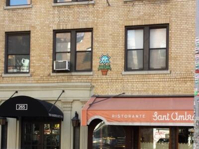 NY_151, Space Invader on 263 Lafayette St — Street art by Invader in New York