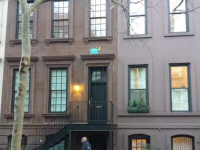 NY_159, Space Invader on 222 East 61st Street — Street art by Invader in New York
