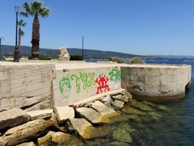 LCT_09, Space Invader de La Ciotat — Street art de Invader à La Ciotat