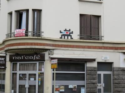 CLR_21, Space Invader du boulevard Pasteur — Street art de Invader à Clermont-Ferrand