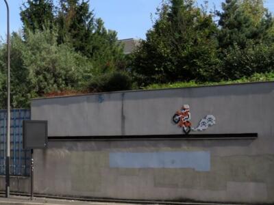 PA_1259, Space Invader on 39 boulevard Albert 1er — Street art by Invader in Nogent-sur-Marne