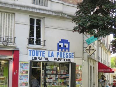 PA_1279, Space Invader du boulevard Lefebvre — Street art de Invader à Paris