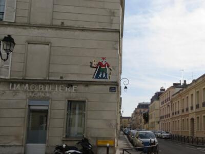VRS_07, Space Invader de la rue Baillet-Réviron — Street art de Invader à Versailles