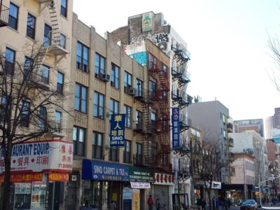 NY_153, Space Invader on 153 Bowery — Street art by Invader in New York