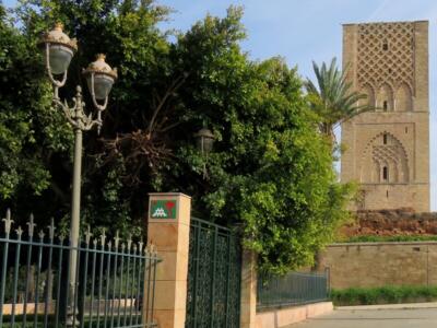 RBA_17, Space Invader de la rue Saadiyine — Street art de Invader à Rabat