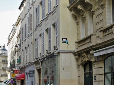 PA_1294, Space Invader on 34 rue de Penthièvre — Street art by Invader in Paris