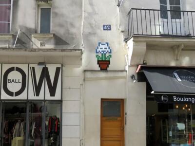 PA_1299, Space Invader de la rue Dauphine — Street art de Invader à Paris