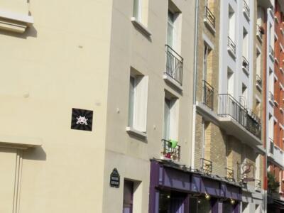 PA_1367, Space Invader du boulevard Berthier — Street art de Invader à Paris