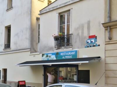 PA_1370, Space Invader on 1 rue Larrey — Street art by Invader in Paris