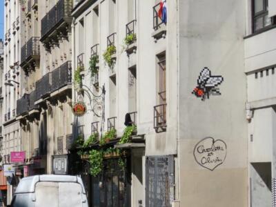 PA_1399, Space Invader de la rue Vauvenargues — Street art de Invader à Paris
