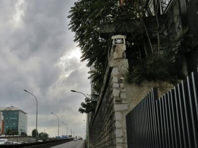 PA_1300, Space Invader on Maison Internationale de séjour pour jeunes actifs — Street art by Invader in Paris
