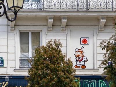 PA_1461, Space Invader de la rue de Charenton — Street art de Invader à Paris