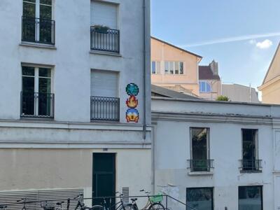 PA_1469, Space Invader de la rue Bichat — Street art de Invader à Paris