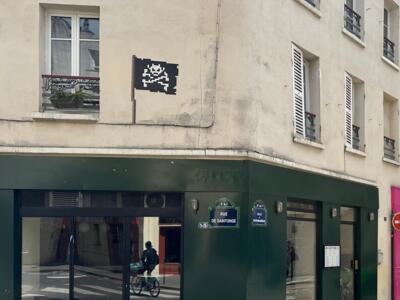 PA_1497, Space Invader de la rue de Saintonge — Street art de Invader à Paris