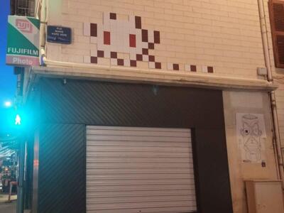 BAB_47, Space Invader de la rue Marie Hope Vere — Street art de Invader à Biarritz