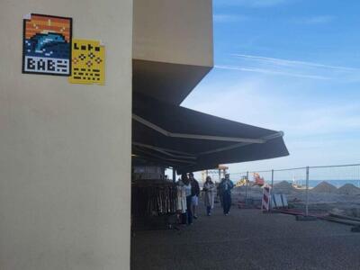 BAB_58, Space Invader de l'avenue des Dauphins — Street art de Invader à Anglet