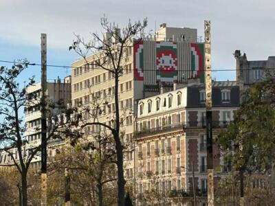 PA_1525, Space Invader du boulevard Auguste Blanqui — Street art de Invader à Paris