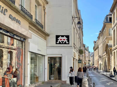 PA_1552, Space Invader de la rue du Temple — Street art de Invader à Paris