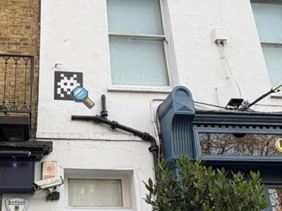 LDN_173, Space Invader de Baker Street — Street art de Invader à London