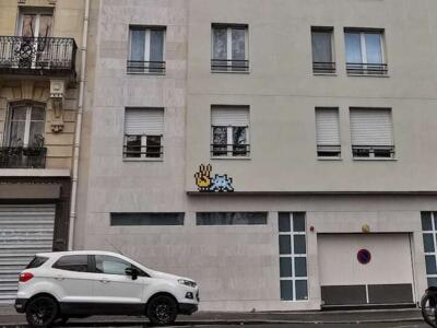 PA_1554, Space Invader on 15 Rue Dorian — Street art by Invader in Paris