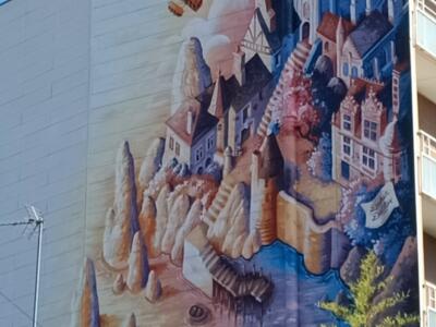 Le Mans Saint-Michel by Dupin & Duclos — Street art by Dupin & Duclos in Le Mans