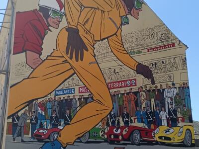 Tribute to Jean Graton by Wen2 — Street art by WEN2 in Le Mans