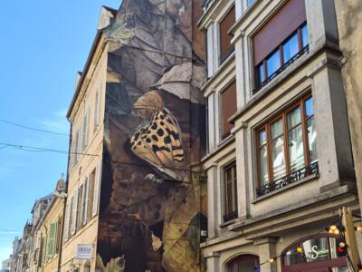 Autumn Memories by Mantra — Street art by Mantra in Dijon