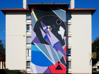 Abstraction — Street art by Fermin Moreno in Bayonne