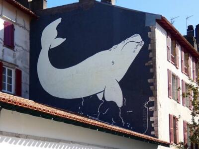 Hizkuntza — Street art by Reskate in Bayonne