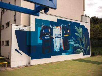 FC Renoir — Street art de Grip Uno à Rillieux-la-Pape