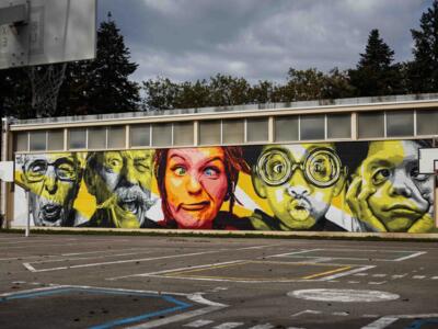 Untitled (Heta One and Monsieur S) — Street art by Heta One, Monsieur S in Rillieux-la-Pape