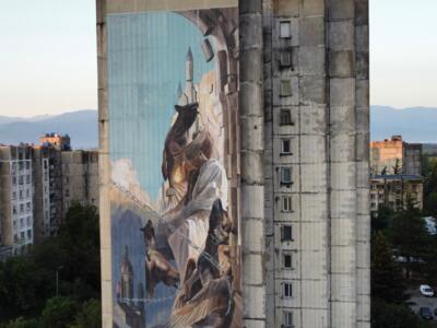 Amirani — Street art de Vesod à Kutaisi