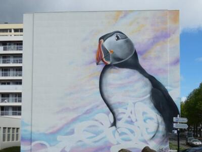 M. Le Briochin — Street art de Brinks à Saint-Brieuc