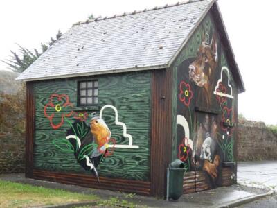 Naga's Hut — Street art by Naga in Saint-Brieuc