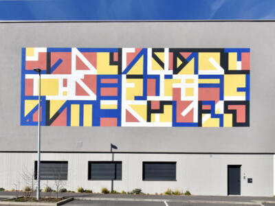 Modo n°41 — Street art by Eltono in Mondeville