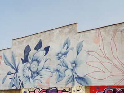 Root — Street art by Ciclope in La Bañeza