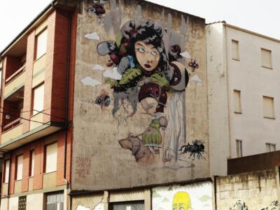 Jungle — Street art de Simian Switch à La Bañeza