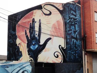 Keakua — Street art by Makinoteka in La Bañeza