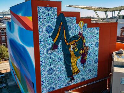 Drum Major of NOLA — Street art de Keith Duncan à New Orleans