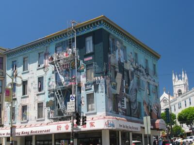 Jazz Mural — Street art de Bill Weber à San Francisco