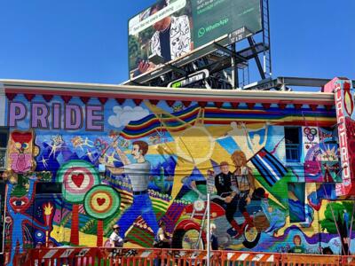 Hope for the World Cure — Street art by Precita Eyes Muralists in San Francisco