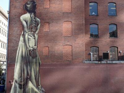 Capax Infiniti — Street art by Faith47 in Portland